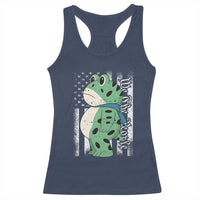 We The People Portland Frog Racerback Tank Top Patriotic Protest American Flag - Wonder Print Shop