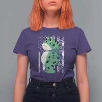 We The People Portland Frog T Shirt For Women Patriotic Protest American Flag - Wonder Print Shop