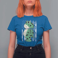 We The People Portland Frog T Shirt For Women Patriotic Protest American Flag - Wonder Print Shop