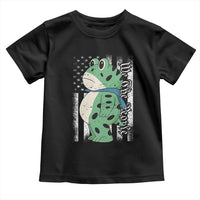 We The People Portland Frog Toddler T Shirt Patriotic Protest American Flag - Wonder Print Shop