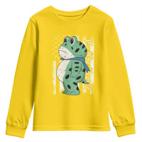 We The People Portland Frog Youth Sweatshirt Patriotic Protest American Flag - Wonder Print Shop