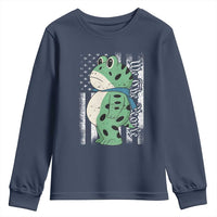 We The People Portland Frog Youth Sweatshirt Patriotic Protest American Flag - Wonder Print Shop