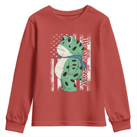 We The People Portland Frog Youth Sweatshirt Patriotic Protest American Flag - Wonder Print Shop