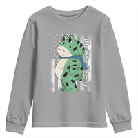 We The People Portland Frog Youth Sweatshirt Patriotic Protest American Flag - Wonder Print Shop