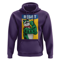Resist Rosie Frog Hoodie Protest Parody Feminist Retro Poster - Wonder Print Shop