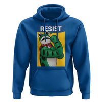 Resist Rosie Frog Hoodie Protest Parody Feminist Retro Poster - Wonder Print Shop
