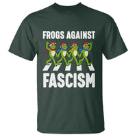 Santa Frog Against Fascism T Shirt Christmas Holiday Frogs Band Resistance Protest - Wonder Print Shop