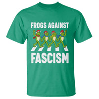 Santa Frog Against Fascism T Shirt Christmas Holiday Frogs Band Resistance Protest - Wonder Print Shop