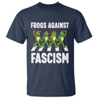 Santa Frog Against Fascism T Shirt Christmas Holiday Frogs Band Resistance Protest - Wonder Print Shop