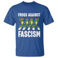 Santa Frog Against Fascism T Shirt Christmas Holiday Frogs Band Resistance Protest - Wonder Print Shop