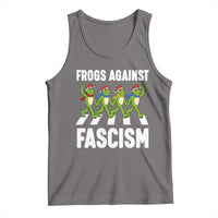 Santa Frog Against Fascism Tank Top Christmas Holiday Frogs Band Resistance Protest - Wonder Print Shop
