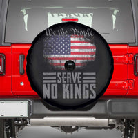 We The People Serve No Kings Spare Tire Cover Patriotic Eagle American Flag - Wonder Print Shop