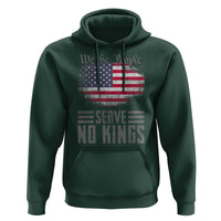 We The People Serve No Kings Hoodie Patriotic Eagle American Flag - Wonder Print Shop