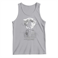 Bigfoot Tank Top Sasquatch Under The Moon Cryptid