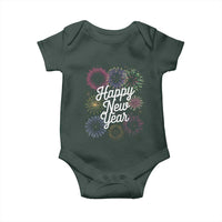Happy New Year 2025 Baby Onesie Fireworks Party Supplies Family Matching