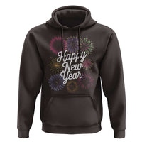 Happy New Year 2025 Hoodie Fireworks Party Supplies Family Matching