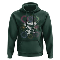 Happy New Year 2025 Hoodie Fireworks Party Supplies Family Matching