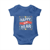 Happy New Year 2025 Baby Onesie Confetti Fireworks Party Supplies Family Matching