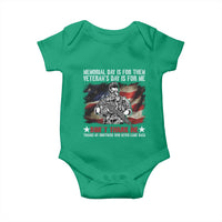 Patriotic Memorial Day Baby Onesie Remember Our Heroes Veterans Brothers American Flag