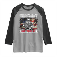 Patriotic Memorial Day Raglan Shirt Remember Our Heroes Veterans Brothers American Flag