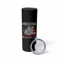 Patriotic Memorial Day Skinny Tumbler Remember Our Heroes Veterans Brothers American Flag