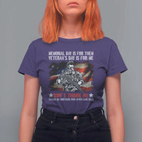 Patriotic Memorial Day T Shirt For Women Remember Our Heroes Veterans Brothers American Flag