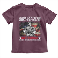 Patriotic Memorial Day Toddler T Shirt Remember Our Heroes Veterans Brothers American Flag