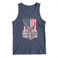 Patriotic Memorial Day Tank Top Honor The Fallen Thank The Living Memorial Day Veterans Day