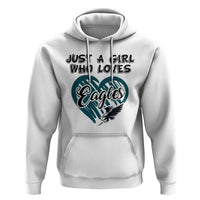 A Girl Who Loves Eagle Hoodie
