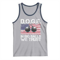 Funny D.O.G.E Patriotic 2025 Tank Top In Big Balls We Trust American Flag