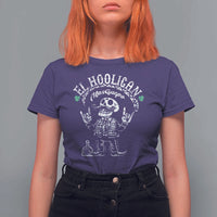 Funny Mexican Mariachi Skeleton T Shirt For Women El Hooligan Mas Guapo Very Handsome