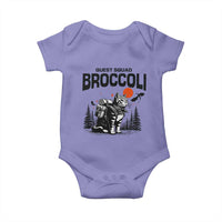 Quest Squad Broccoli Cat Baby Onesie Funny Hiking Adventure Cute Camping Feline