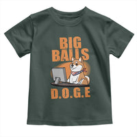 Funny Big Balls D.O.G.E Toddler T Shirt DOGE Shiba