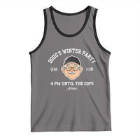 Funny Doug's Winter Party Tank Top February 18th 4pm Until The Cops Arrive