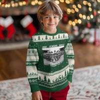 6 Triple 8 Ugly Christmas Sweater Black Women's Army Corps 6888th Battalion - Wonder Print Shop