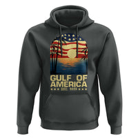 Gulf Of America Hoodie Est 2025 American Flag Retro