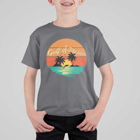 Gulf Of Mexico T Shirt For Kid Forever Beach Palms Summer Vacation