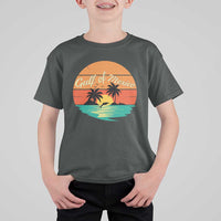 Gulf Of Mexico T Shirt For Kid Forever Beach Palms Summer Vacation