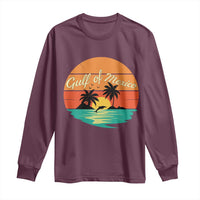 Gulf Of Mexico Long Sleeve Shirt Forever Beach Palms Summer Vacation