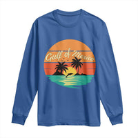 Gulf Of Mexico Long Sleeve Shirt Forever Beach Palms Summer Vacation