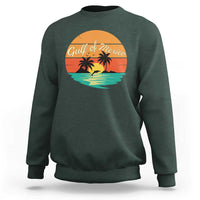 Gulf Of Mexico Sweatshirt Forever Beach Palms Summer Vacation