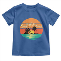 Gulf Of Mexico Toddler T Shirt Forever Beach Palms Summer Vacation