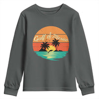 Gulf Of Mexico Youth Sweatshirt Forever Beach Palms Summer Vacation