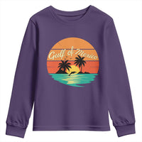 Gulf Of Mexico Youth Sweatshirt Forever Beach Palms Summer Vacation