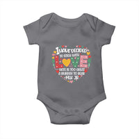 I Have Decided To Stick With Love Baby Onesie MLK Black History Month