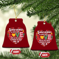 I Have Decided To Stick With Love Ceramic Ornament MLK Black History Month - Wonder Print Shop