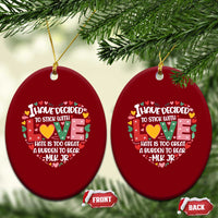 I Have Decided To Stick With Love Ceramic Ornament MLK Black History Month - Wonder Print Shop