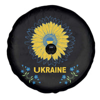Ukraine Sunflower Spare Tire Cover Ukrainian Flag