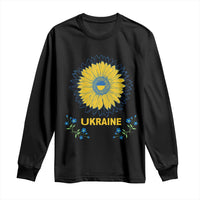 Ukraine Sunflower Long Sleeve Shirt Ukrainian Flag