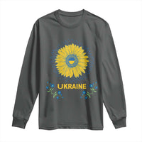 Ukraine Sunflower Long Sleeve Shirt Ukrainian Flag